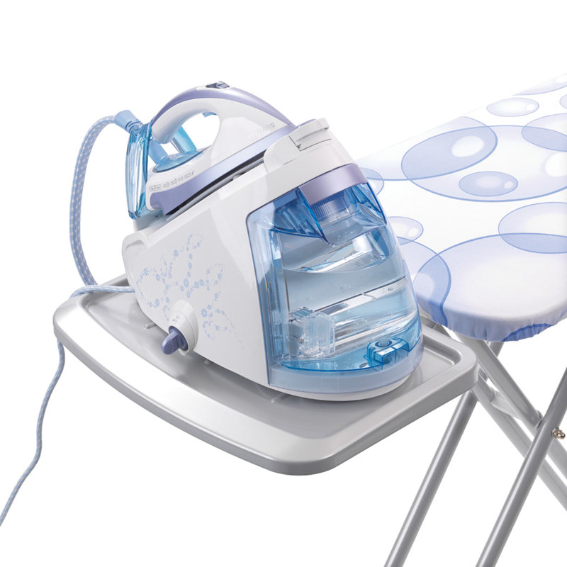 Brabantia Size C Perfect Flow Ironing Board with Solid Steam Unit Holder