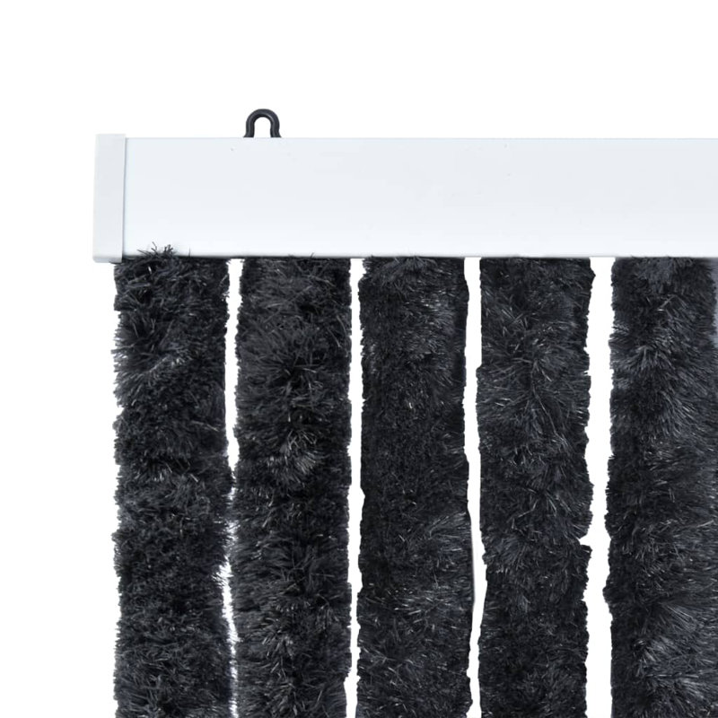 Blackout Single Curtain Panel, Anthracite, 56 W x 185 D cm