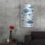 Beachcrest Home ™ «Go With the Flow II» par Courtney Prahl, art mural en métal-2003077818