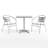 Gearard Square Aluminum Indoor-Outdoor Table Set with 2 Slat Back Chairs-92070853-92070848