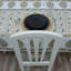 Housse de table Classic Garden - Style intemporel pour les repas quotidiens, Madhav, gris foncé-1050887652