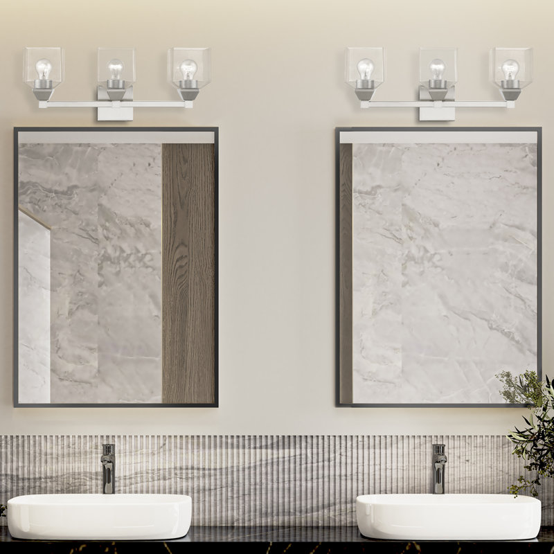Ashanni 3 - Light Dimmable Vanity Light, Brushed Nickel
