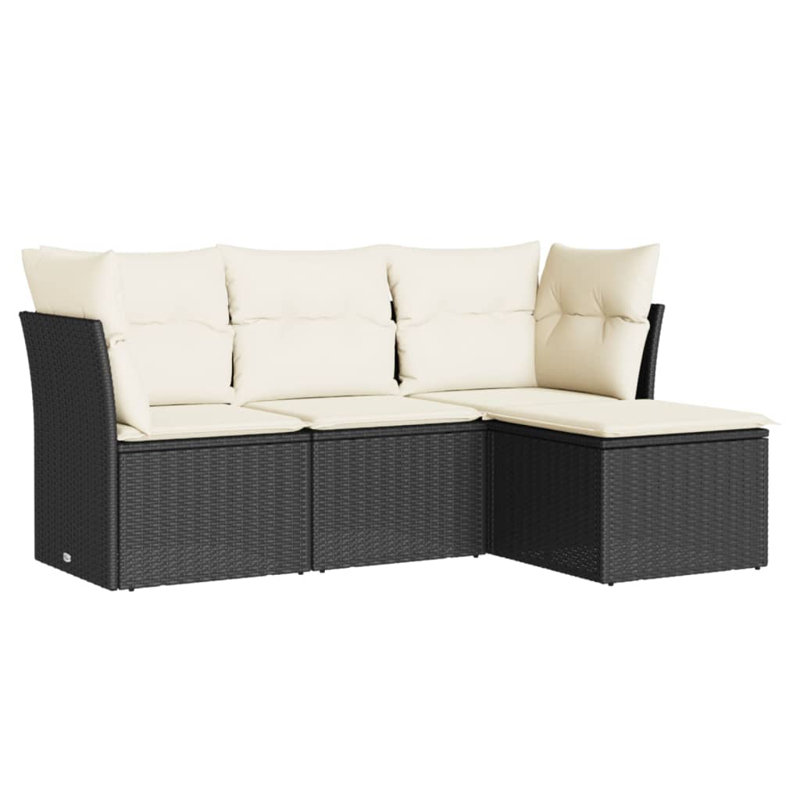 Ensemble de conversation pour canapé d'extérieur, Beige