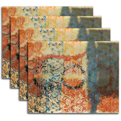 Napperon abstrait en polyester