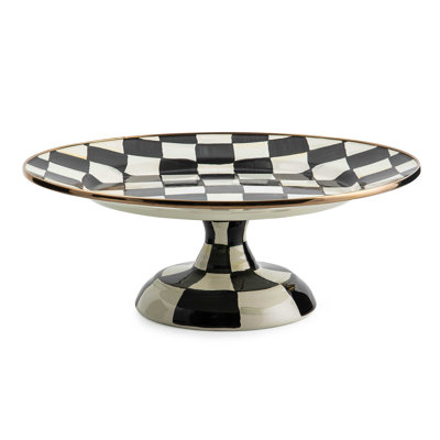 Courtly Check® Pedestal Platter