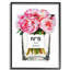 « mode stylisé fleur rose », impression-45196854-45196857