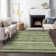 Premium Machine Washable Prisco Olive Rug