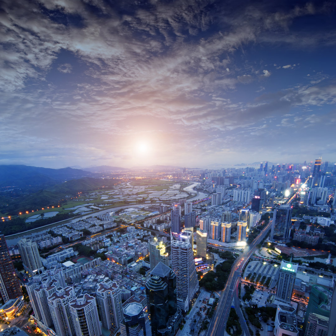 Shenzhen - Leinwandbild