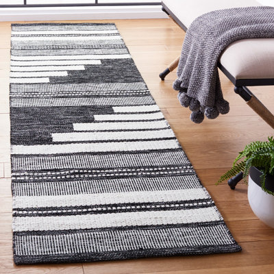 Kilim Hand Woven Performance Striped Rug
