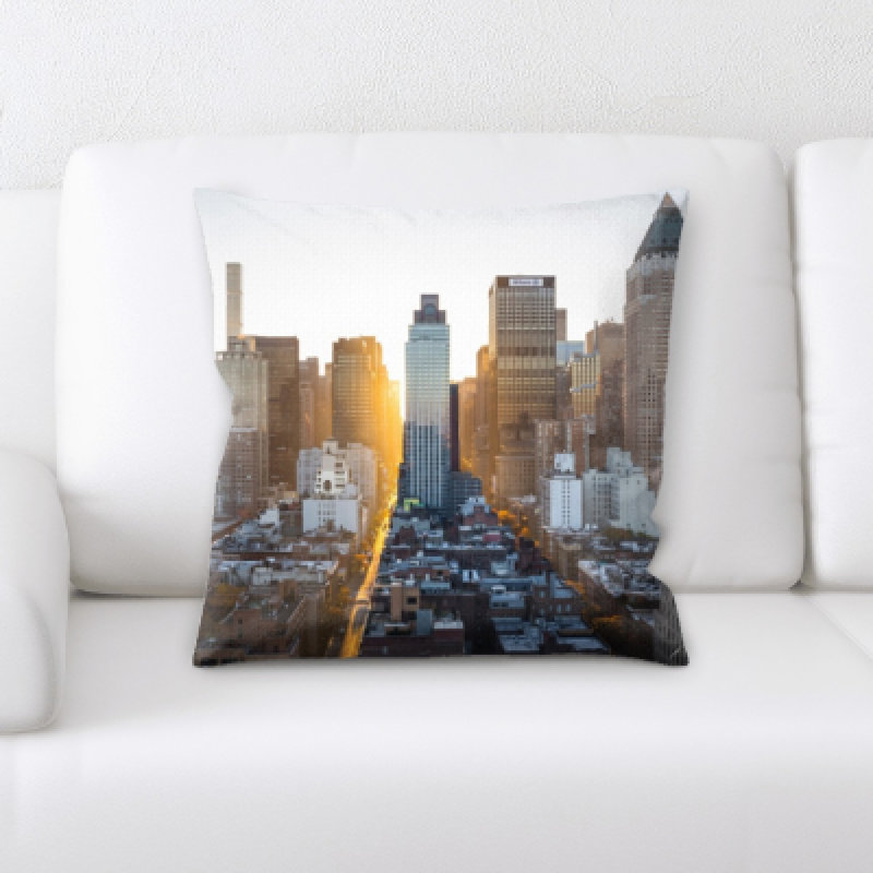 Coussin décoratif "new york city shots" Presley