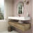 Alysa Wall-Mounted Single Bathroom Vanity Set-71095505