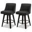 Tabourets de bar et de comptoir Loriell avec structure en bois massif-1010717045-1010647125-1010717036
