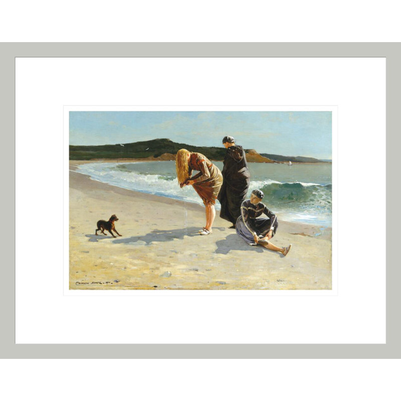 «Eagle Head Manchester Massachusetts (High Tide)» par Winslow Homer, impression giclée encadrée, 13,22 po H x 16,75 po L