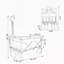 Chariot pliable pliable