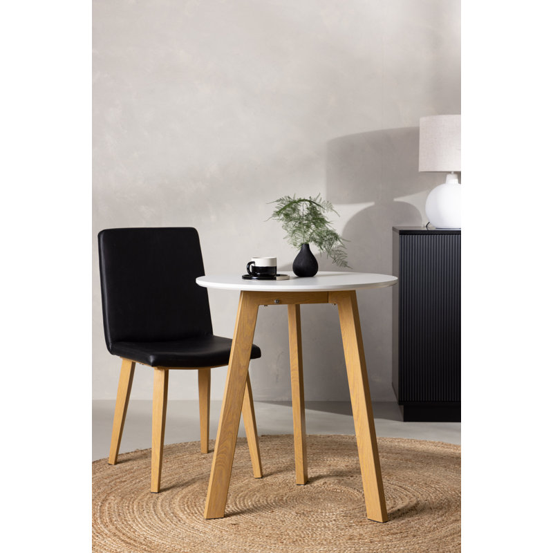 Halesworth Round Metal Base Dining Table