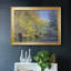«A Bend in the Epte Giverny» par Monet, toile tendue avec châssis-95888314-95888316