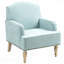 Chaise d'appoint moderne avec pieds en bois rétro et garniture cloutée-709474420-706573053-723411630