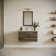 Base de meuble-lavabo mural flottant simple de 35 po Fresca Formosa (base et lavabo non inclus)