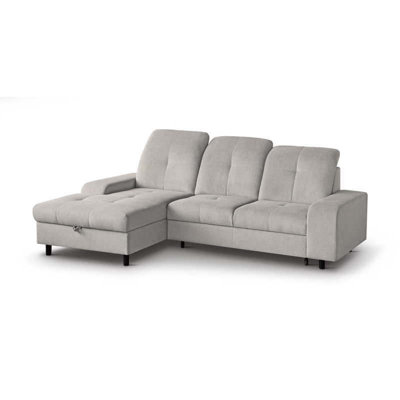 Antwyan 4 Seater Sofa Bed, Left Hand Facing, Beige