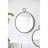 24" X 27"  Wall Mirror With Black Frame