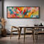 Impression d'art sur toile encadrée colorée-111666008-107118343