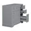 Meuble-lavabo de salle de bain sans lavabo, base d'armoire seulement-114279276