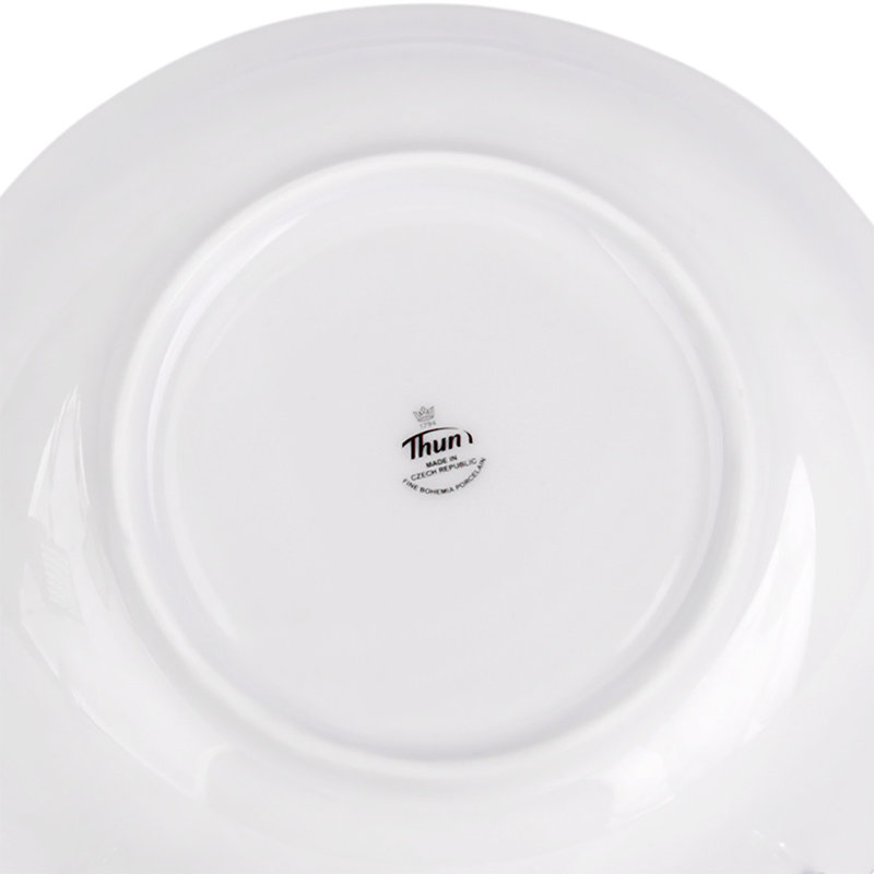 Pichet crème antique en porcelaine bohémienne