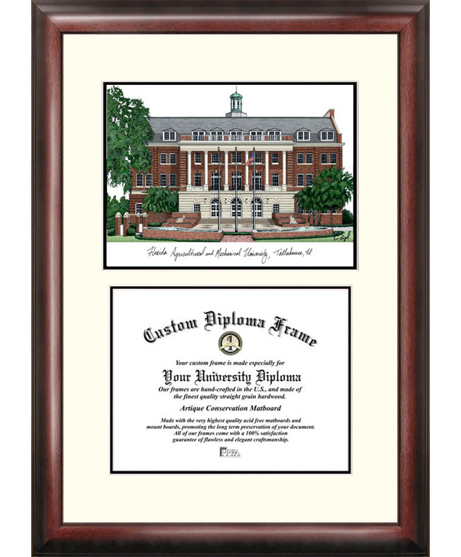 Cadre photo NCAA, Florida A & M Rattlers, 17cm H x 21cm W x 2cm D