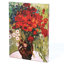  Art mural sur toile tendue - "Van Daisies and Poppies" de Vincent van Gogh pour décoration de salon, de chambre à coucher ou de bureau - 24 x 32-31104977