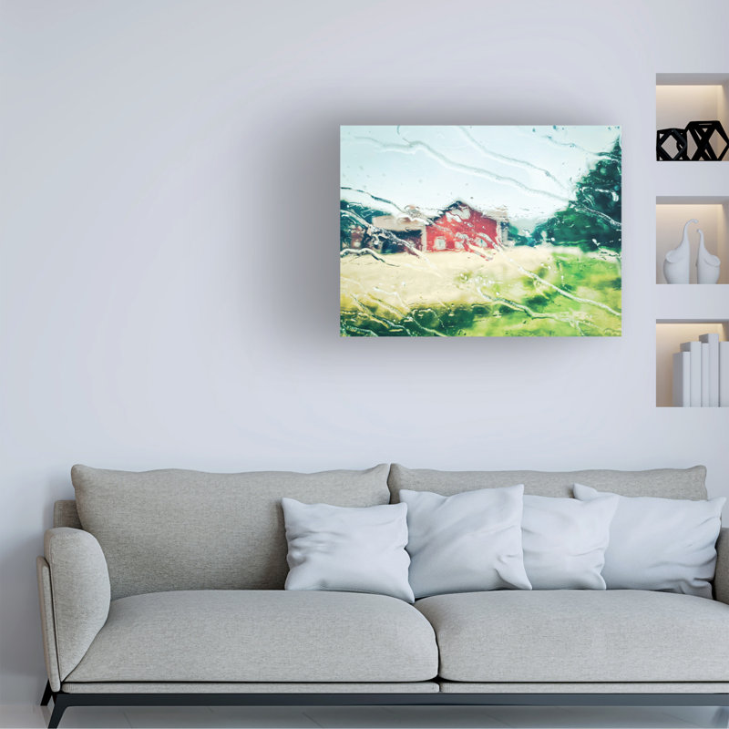 Art sur toile «ologic »par Stephan Kleimann, H 14 po x l 19 po