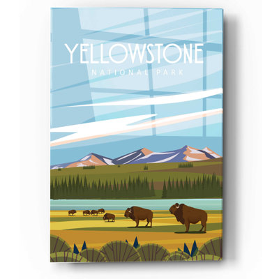 Parc national de Yellowstone - impression sans cadre