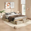 Lit plateforme 6 tiroirs avec rangement-426809745-426809741