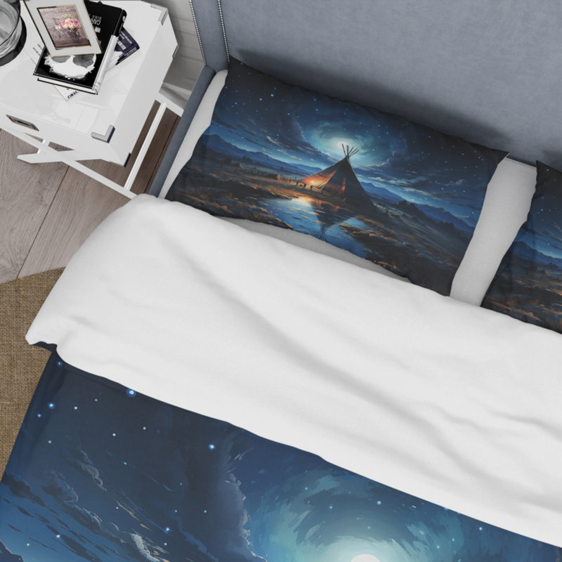 Literie , Housse de couette pour très grand lit et 2 très