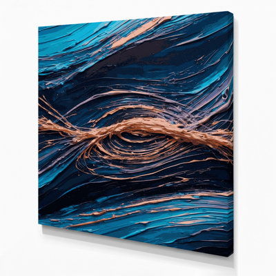Art mural sur toile gris