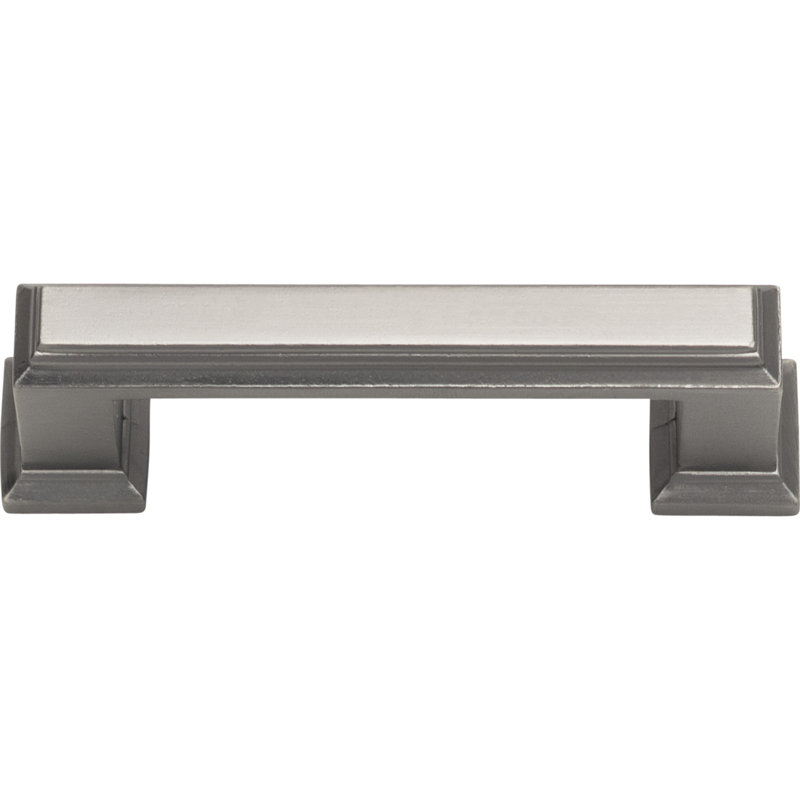 Venetian Bronze Modern Bar Pull with Mounting Hardware