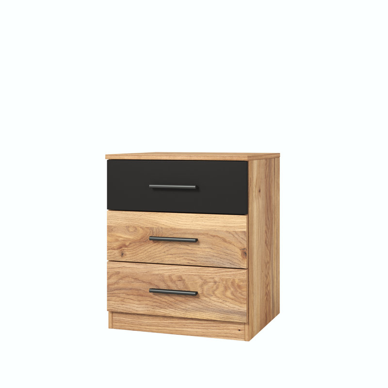 Gilmartin 46cm W Manufactured Wood Bedside Table