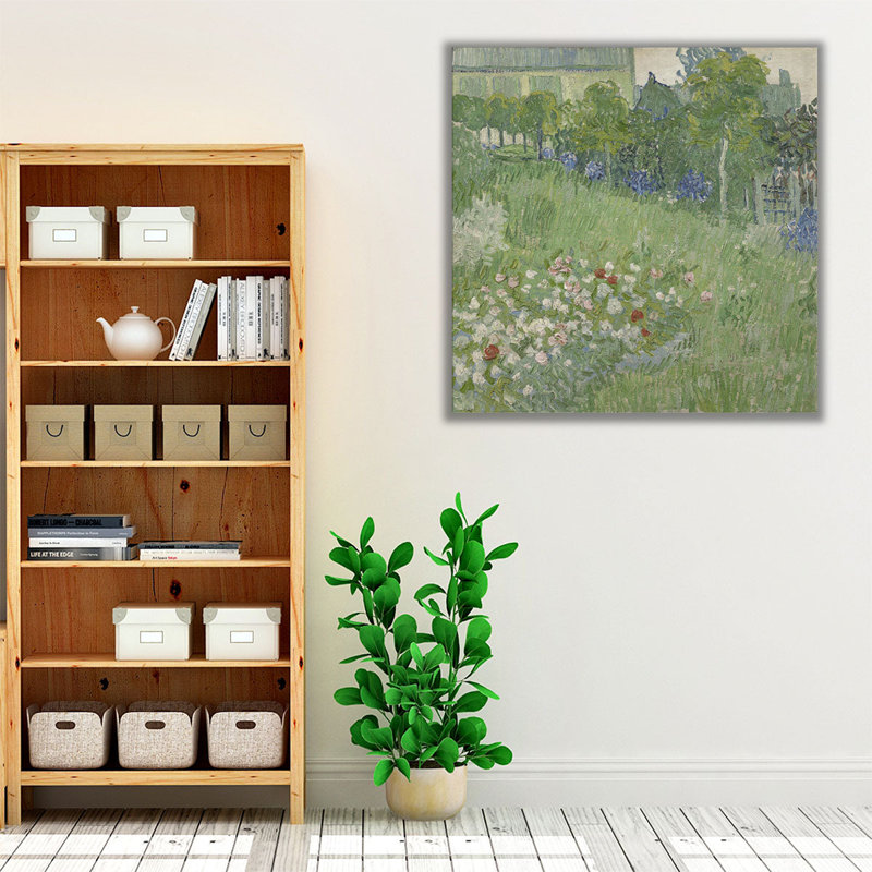 «Daubigny's Garden, 1890», reproduction d'art sur toile, H 30 po x l 30 po