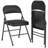 Mencos Upholstered Padded Stackable Folding Chair Folding Chair Set-664535916