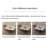 Irregular rock plate storage coffee table