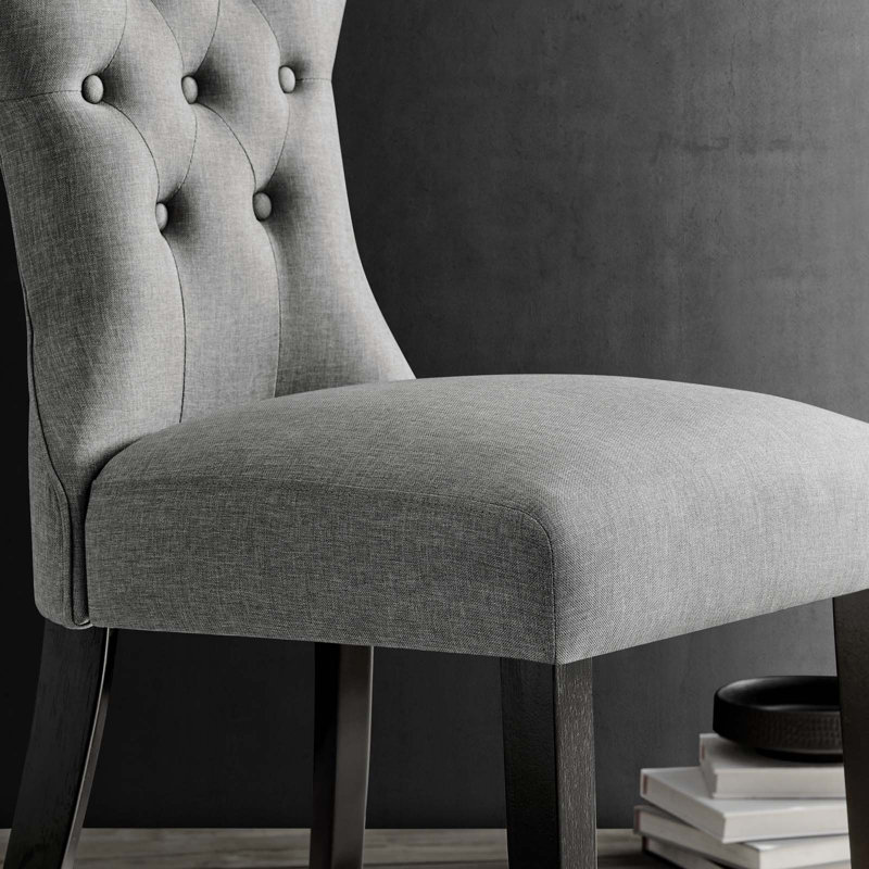 Chaise Silhouette 24,5 x 18 x 36 par Modway, gris
