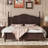 Wood Platform Bed Frame,Retro Style Platform Bed With Wooden Slat Support-800915622-800915627