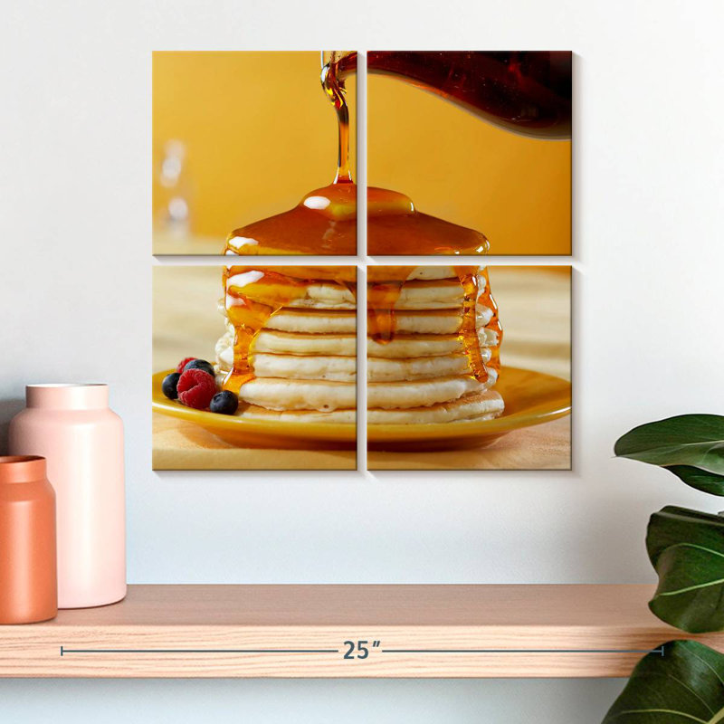 Sirop de Yarlin sur crêpes, H 18 po x l 18 po