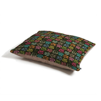 Allegany Geometric Cotton Pet Bed