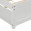 Structure de lit plateforme simple avec lit gigogne-1614669836