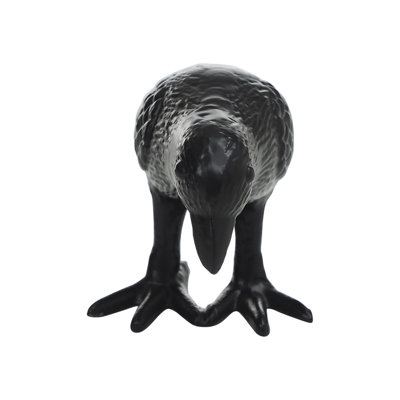 Black Metal Crow 3.5x6.25x3