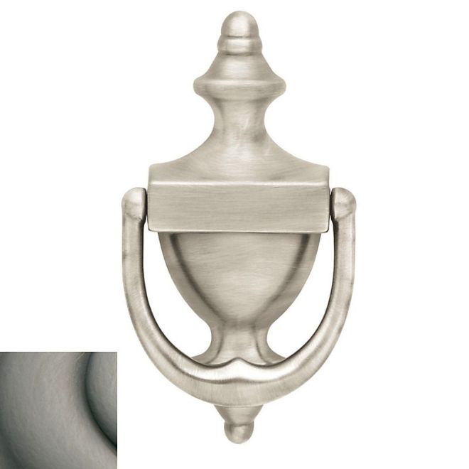 Colonial Door Knocker, Antique Nickel