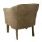 Gavazova Faux Leather Barrel Chair