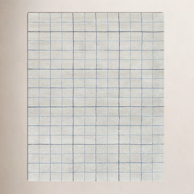 Mallory Hand-Tufted Gray Geometric Rug
