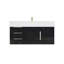 Ensemble de meuble-lavabo simple mural 42 po Glasgow-877936688-877936691