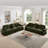 2 Piece Modular Living Room Sofa Set-582709484